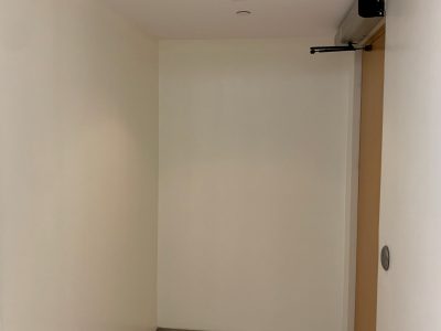 bathroom entrance painting