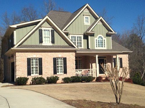 Exterior house painting by CertaPro painters in Jackson County