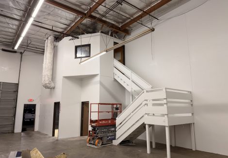 White Warehouse Interior Refresh