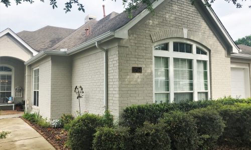 Exterior Brick Painting Project