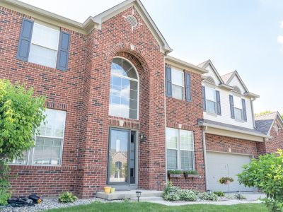 exterior house painting project after photo from carmel indiana