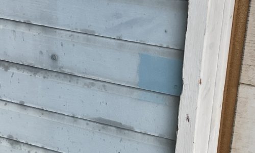 Uneven Coatings on Siding