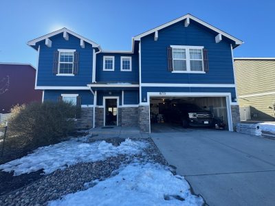 blue exterior