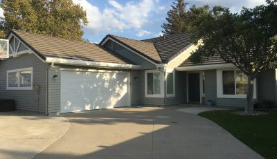 Gray Exterior House Painting