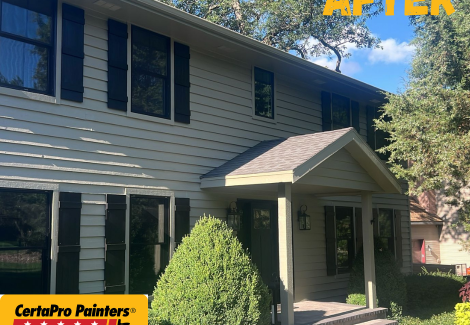 Exterior Trim Repaint