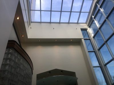Commercial interior painting project for versiti blood center Indiana