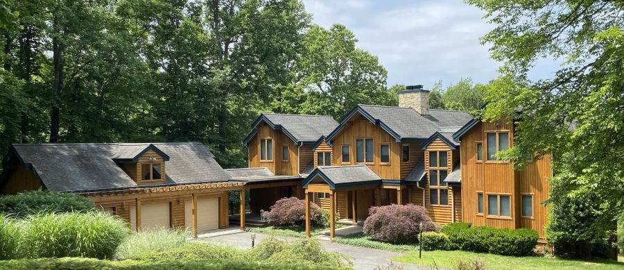 wood siding home