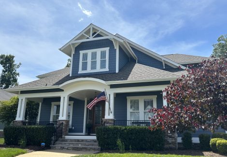 Midlothian Colonial Home Exterior Painting