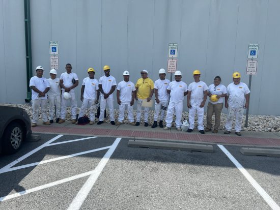 Commercial Team at CertaPro Painters of Harrisburg Posing for a picture