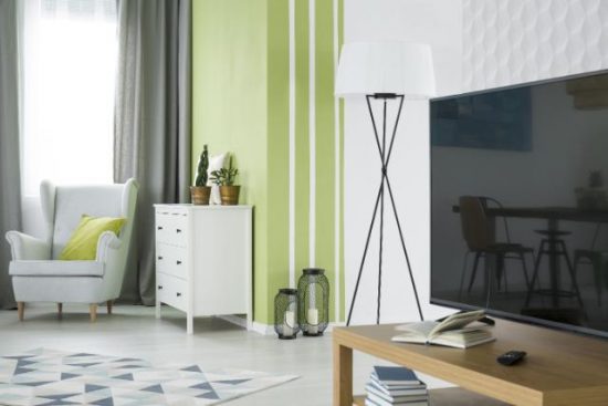 living room painting project