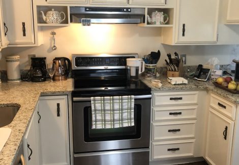 Kitchen Cabinet Painting Project
