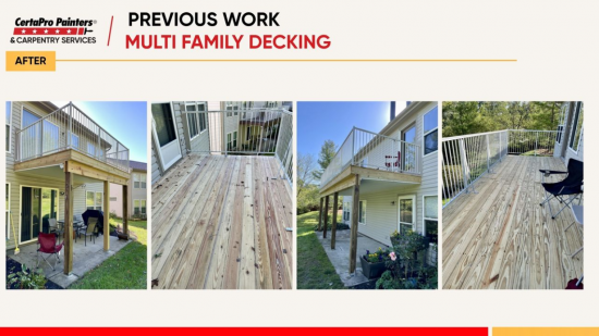 Condo Community Deck Reconstruction Project in Sharonville, OH