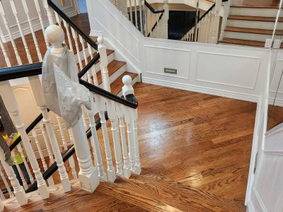 stairs interior painting