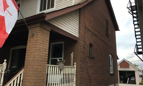 Brick Siding Before CertaPro Painters of Etobicoke