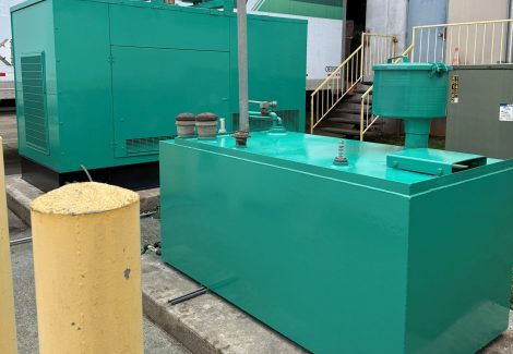 Diesel Tank & Generator Box Painting