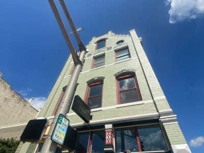 4 story building exterior painting project