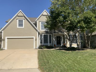 stucco painting project
