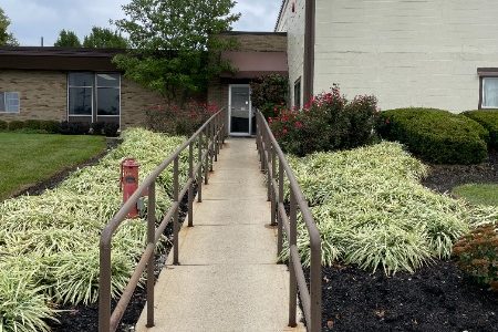 ADA-Compliant Concrete Sidewalk Replacement in Blue Ash, OH (Before)