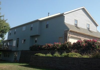 Exterior painting by CertaPro house painters in Bloomington/Normal, IL
