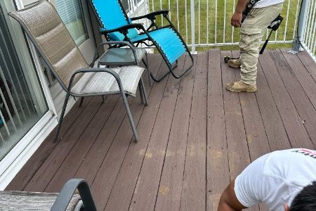 Condo Community Deck Reconstruction Project (Before/During)
