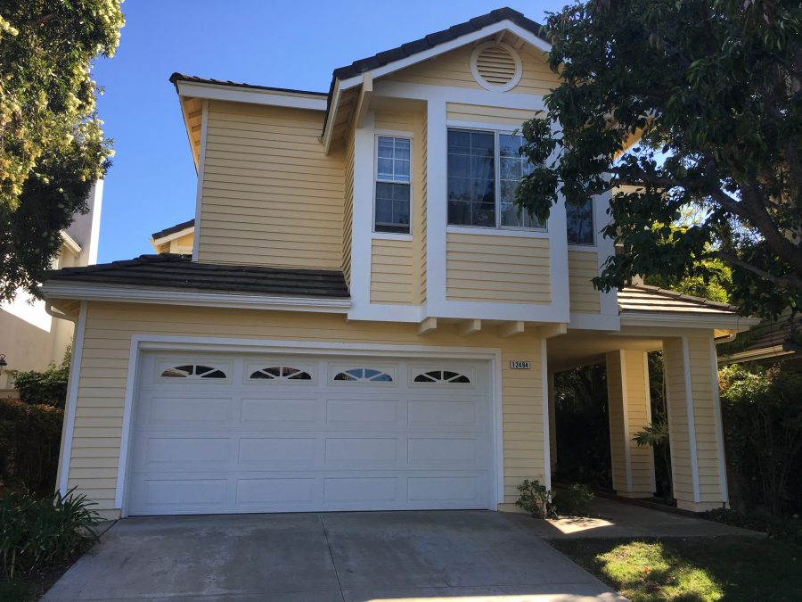Yellow Exterior Vinyl Siding