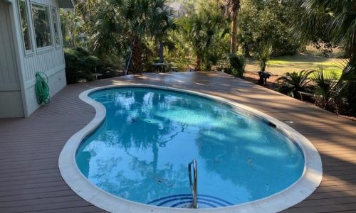 Pool Deck Painting