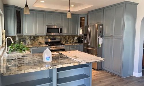 After Cabinet Painting