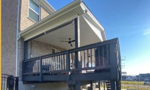 Backyard Deck Reconstruction & Composite Upgrade (Before)