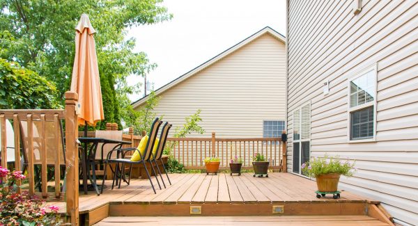 deck attached to home