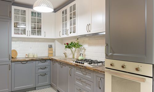 Kitchen Cabinets Painted Gray
