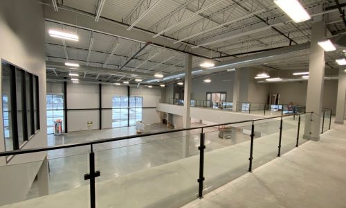 Sales Floor Drywall