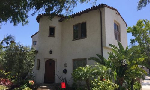 A simple, neat stucco redo