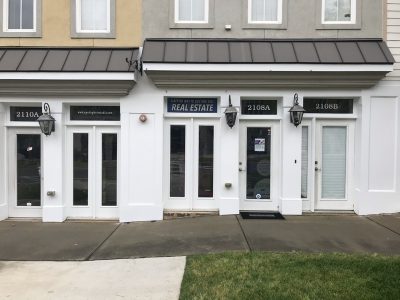 Real Estate Office Trim Painting