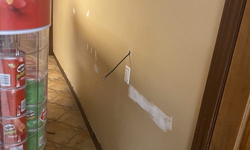 Office Wall During Project