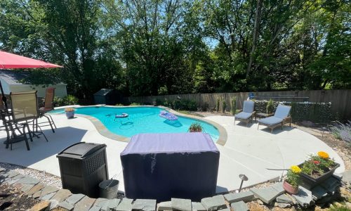 Deck With Seating