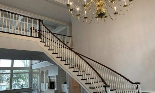 Stairwell Painting