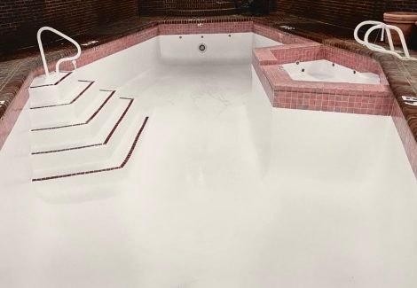 Pool Painting Project - Red Bank