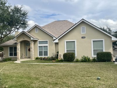 stucco home