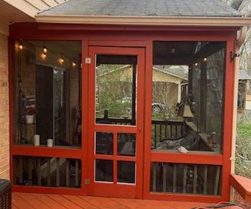 after wood painting in springfield, va