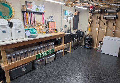 Decorative Epoxy Flake Floor Transformation