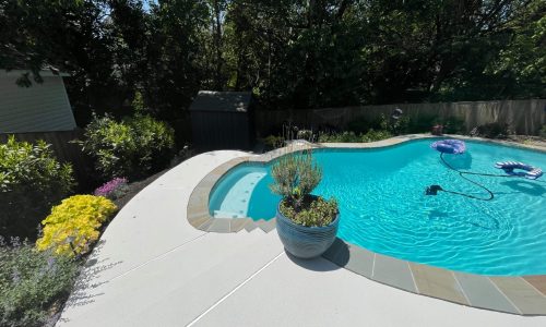 Painted Pool Deck