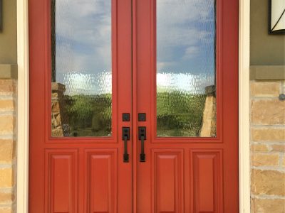 Exterior Front Door Painting by CertaPro Painters of NE San Antonio, TX