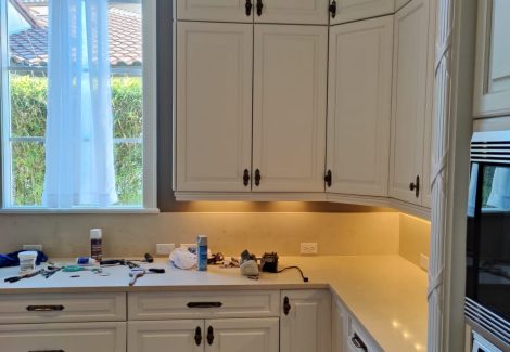 Multi-Cabinet Painting Project in Apopka