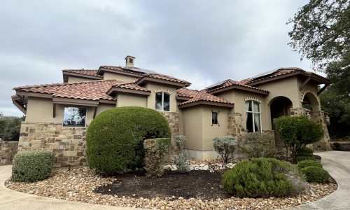 Stucco After Painting