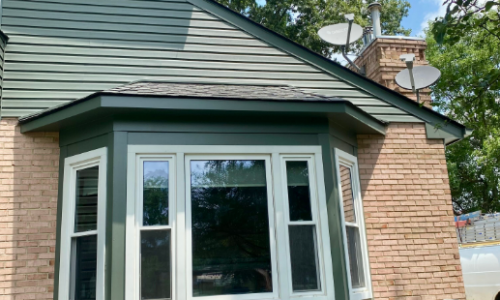 Exterior Siding Replacement & House Painting Project (After)
