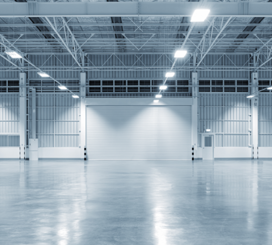 industrial warehouse interior