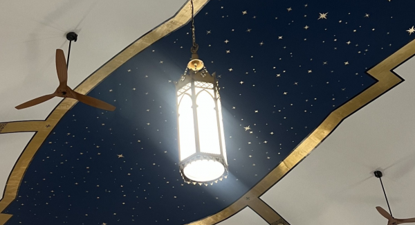 painted church ceiling
