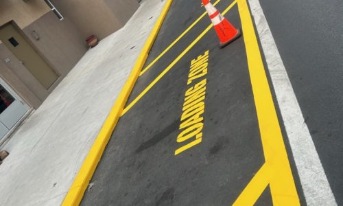 Loading Zone - Street Painting