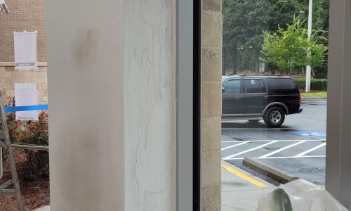 Failing Paint on Wall