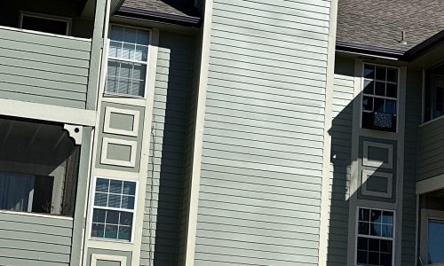 After - Multi-Unit Residential Building Exterior Painting & Staining Project